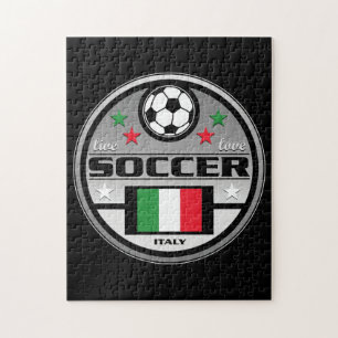 Live Love Soccer Italy Jigsaw Puzzle
