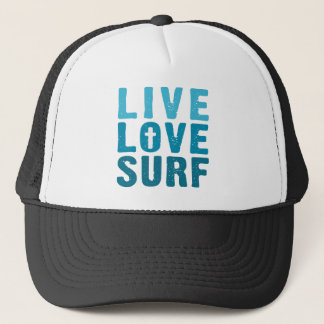 live-love-surf trucker hat