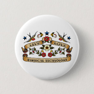 Live Love Surgical Technology 2 Inch Round Button