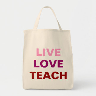 Live Love Teach Bag