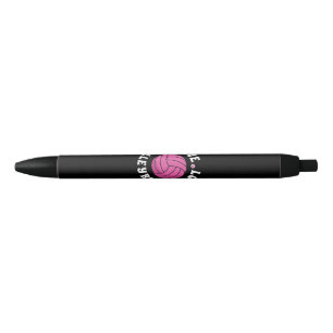 Live Love Volleyball For Women Girls Volleyball Fa Black Ink Pen