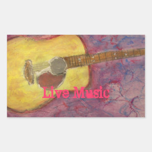 Live Music Sticker