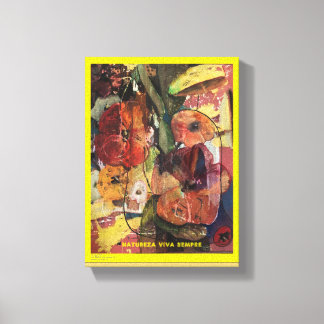LIVE NATURE - Screen Printing Canvas Print