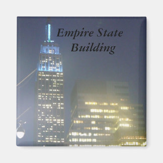 Live Picture of the Empire State Building Magnet