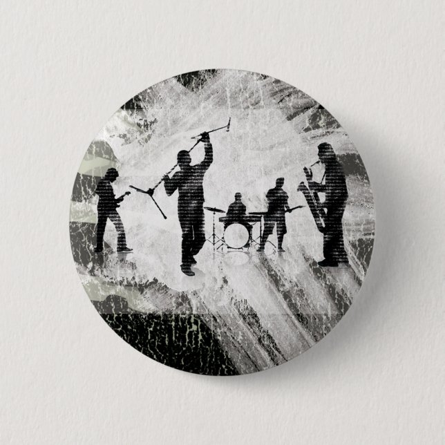 LIVE! Rock Band 2 Inch Round Button (Front)