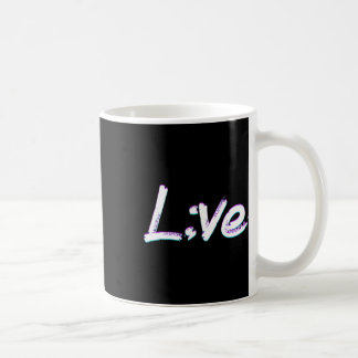 Live Semicolon Suicide Prevention Awareness Coffee Mug