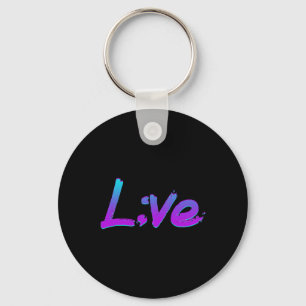 Live Semicolon Suicide Prevention Awareness Mental Keychain