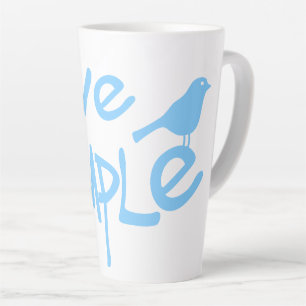 Live Simple Latte Mug