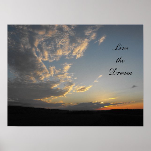 Live the Dream Poster (Front)
