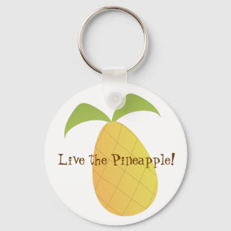 Live the Pineapple Keychain