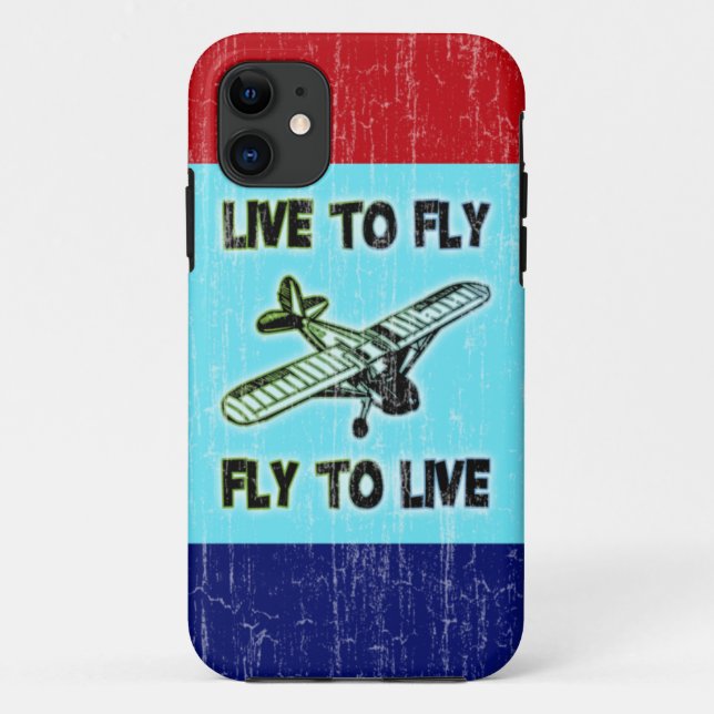 Live To Fly, Fly To Live Case-Mate iPhone Case (Back)