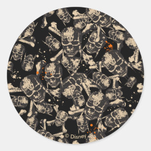 Live To Tell The Tale Pattern Classic Round Sticker