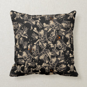 Live To Tell The Tale Pattern Throw Pillow