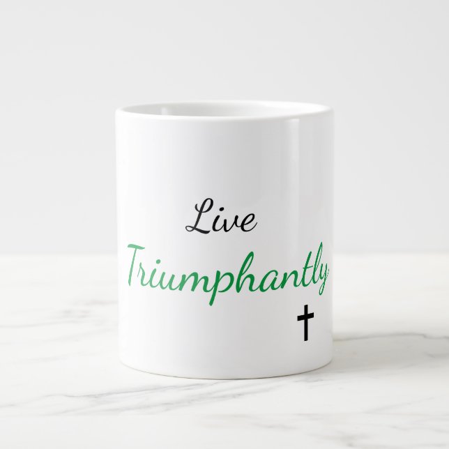 Live Triomphal Jumbo Mug (Devant)