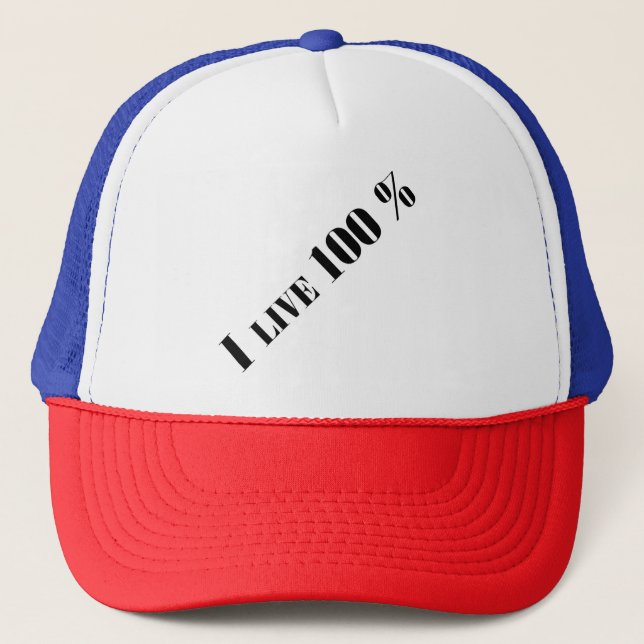 Live Trucker Hat (Front)