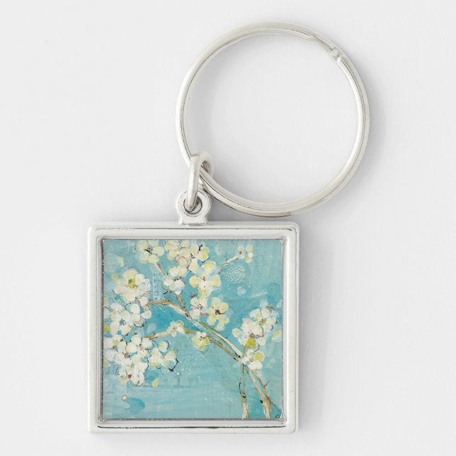 Live Turquoise Keychain (Front)