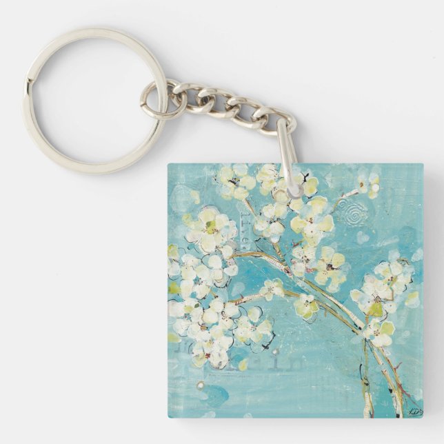 Live Turquoise Keychain (Front)