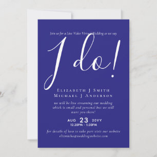 Live Video Chat Wedding or Couples Shower Invites