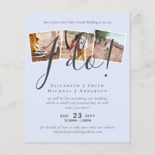 Live Video Chat Wedding or Couples Shower Invites