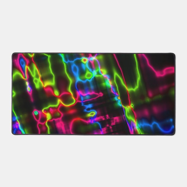 Live Wire Neon Desk Mat (Front)