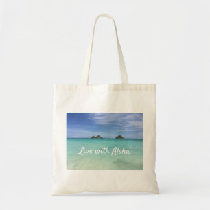 Live with Aloha Hawaii  Tote Bag