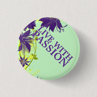 Live with passion Button