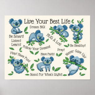 Live Your Best Life Poster