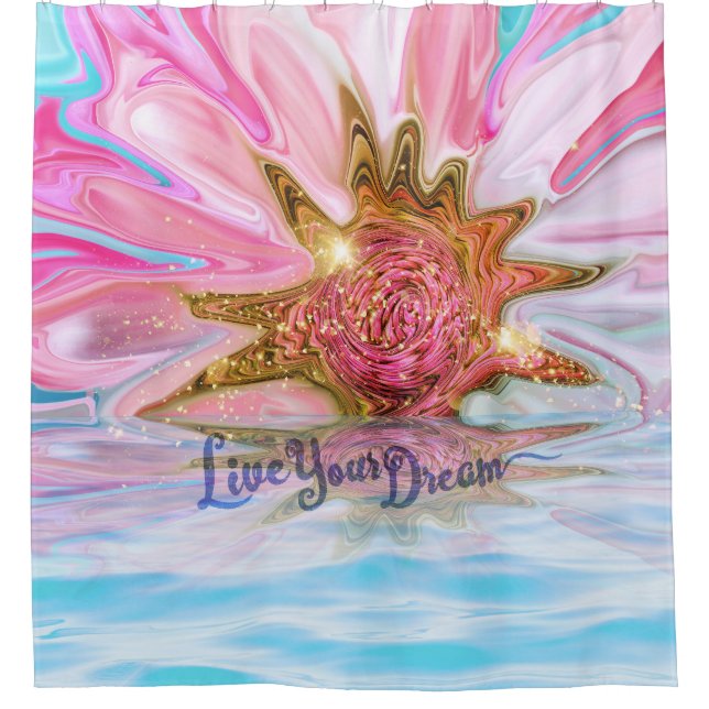 Live Your Dream - Rose Flower power  (Front)