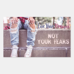 Live Your Dreams stickers