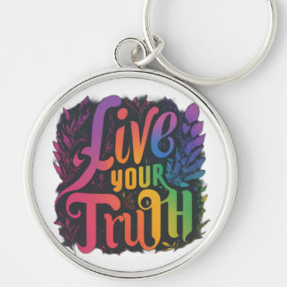 Live Your Truth Keychain