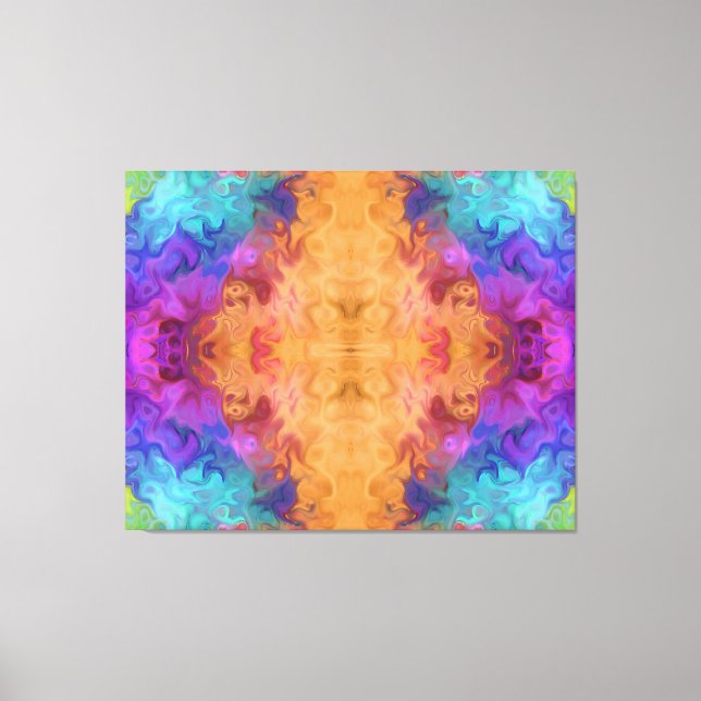 lively abstract 25.77.A Canvas Print (Front)