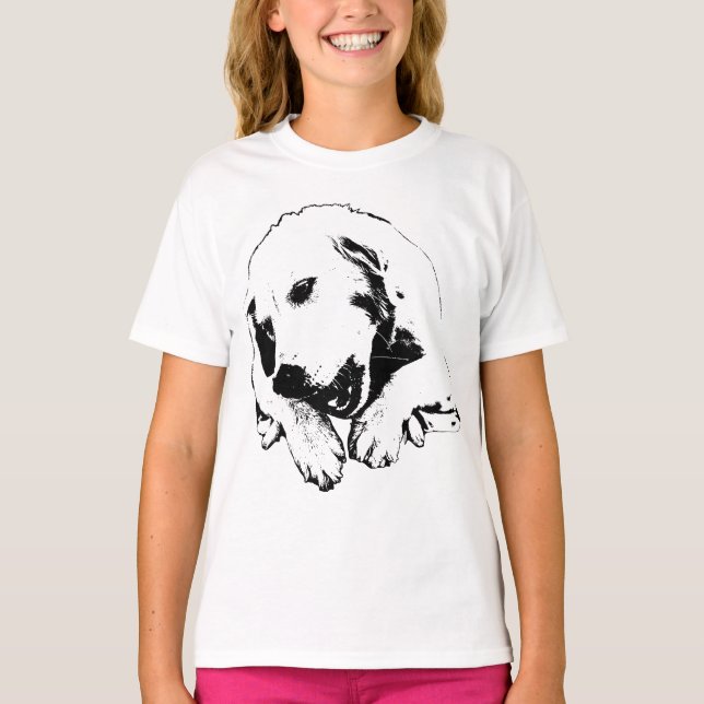 Lively Lines for Winter Mood T-Shirt (Front)