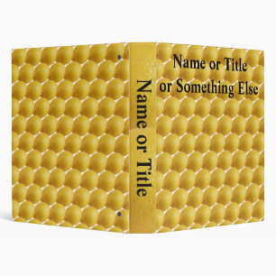 Lively Yellow Lemon, a bright fresh eyecatcher Binder