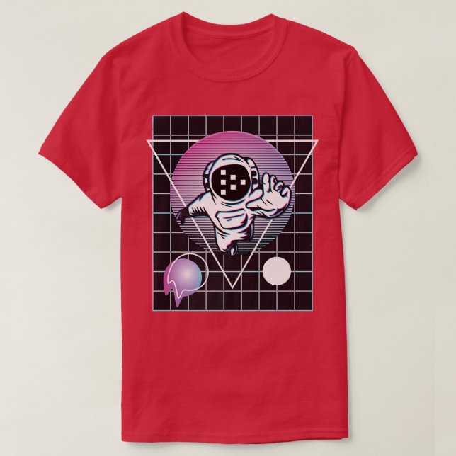 Livepeer Astronaut  T-Shirt (Design Front)