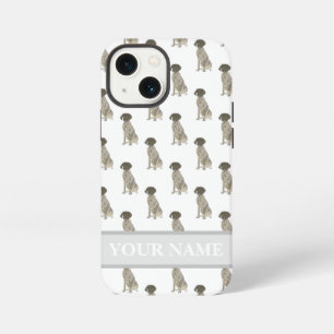 Liver and White German Shorthaired Pointer Dog iPhone 13 Mini Case