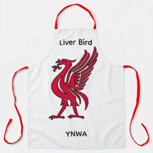 Liver Bird YNWA Personalized Apron