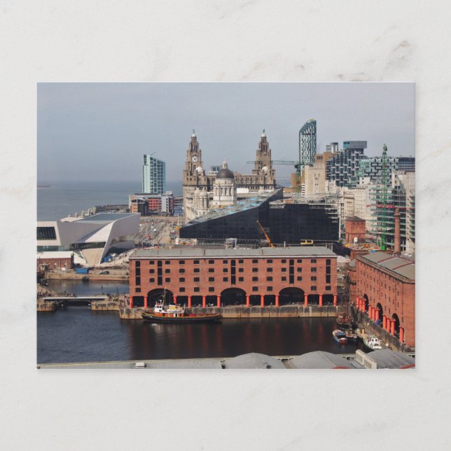 Liver Building Liverpool - Carte postale (Devant)