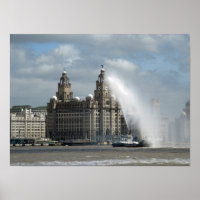 Liver Building Liverpool Poster