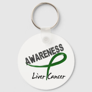 Liver Cancer Awareness 3 Keychain