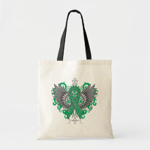 Liver Cancer Cool Wings Tote Bag