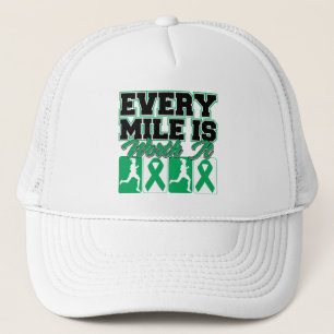 Liver Cancer Every Mile is Worth It Trucker Hat