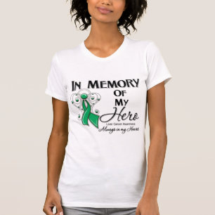 Liver Cancer In Memory of My Hero T-Shirt
