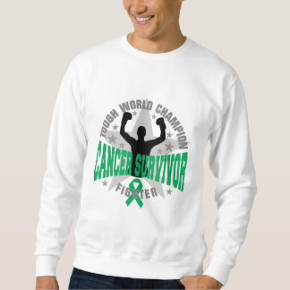 Liver Cancer Tough World Champion Survivor Sweatshirt