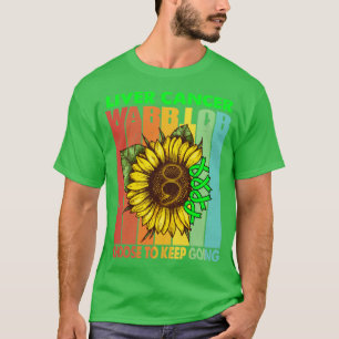 Liver Cancer Warrior Choose To Keep Going Support  T-Shirt