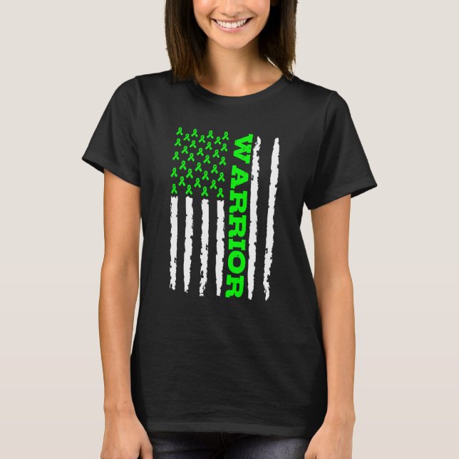 Liver Cancer Warrior T-Shirt (Front)