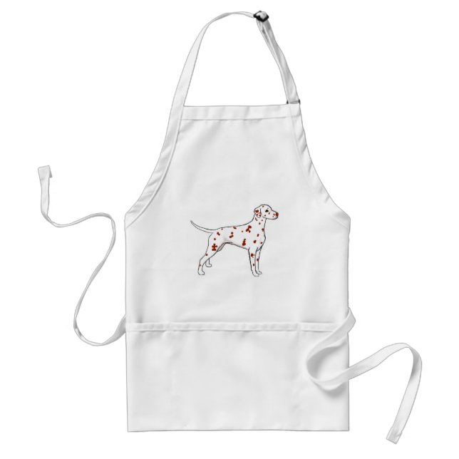 Liver Dalmatian Standard Apron (Front)