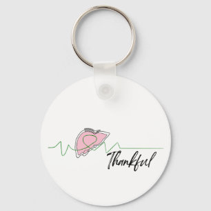 Liver Thankful Keychain