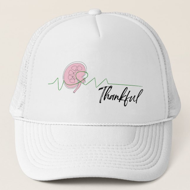 Liver Thankful Trucker Hat (Front)