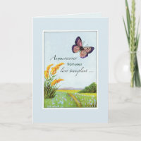 Liver Transplant Religious Get Well Butterfly