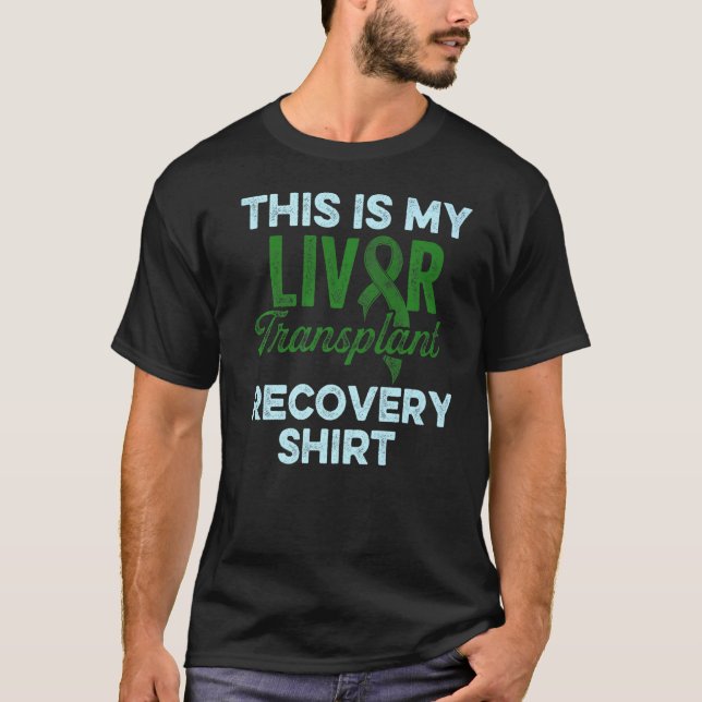 Liver Transplant Survivor Funny Organ Warrior 3 T-Shirt (Front)